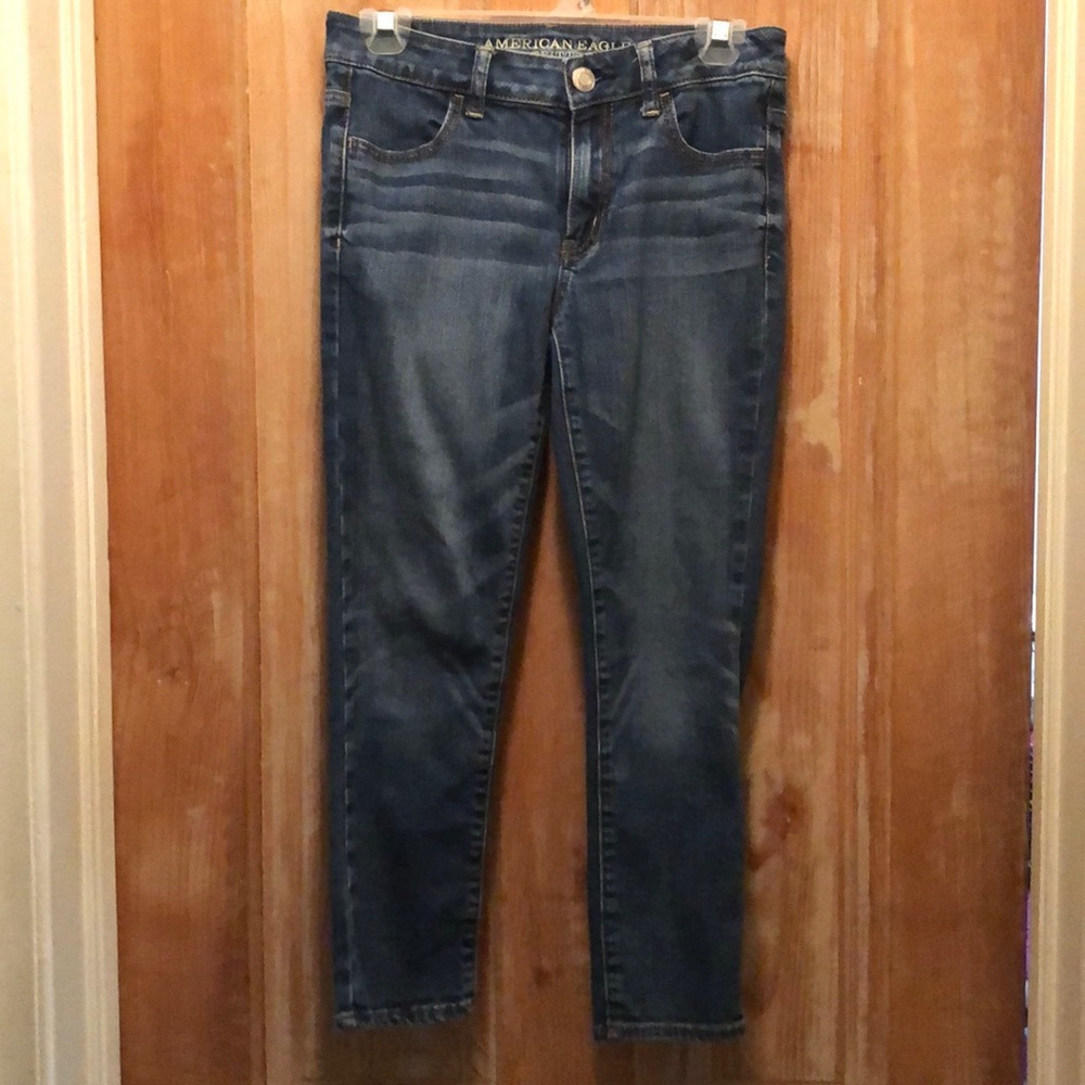 American Eagle High-Rise Cropped Jeggings